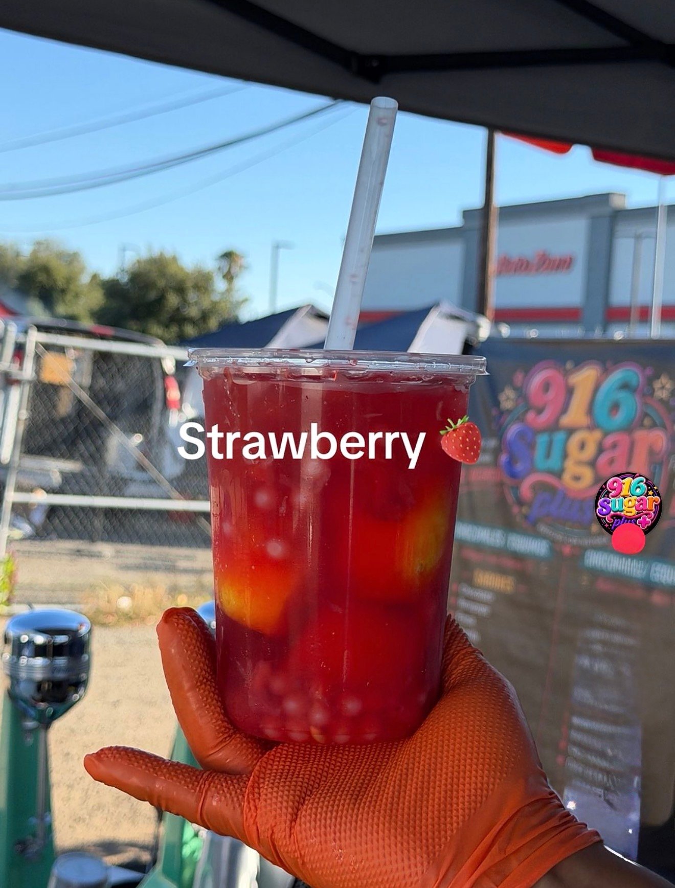Limonada de fresa